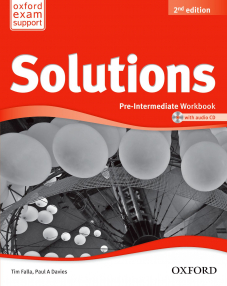 *** Solutions 2E Pre-Intermediate Workbook and CD Pack /тетрадка/ - 3667